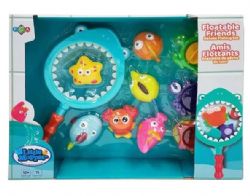 JEU DE BAIN ANIMAUX FLOTTANTS ENSEMBLE DE PÊCHE